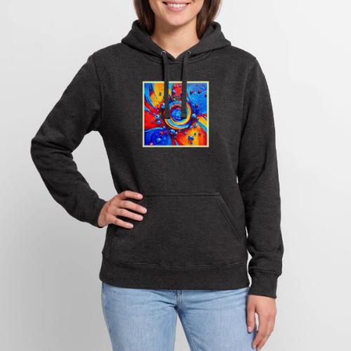 Vibrant Berry Vortex - Unisex Heavyweight Hoodie