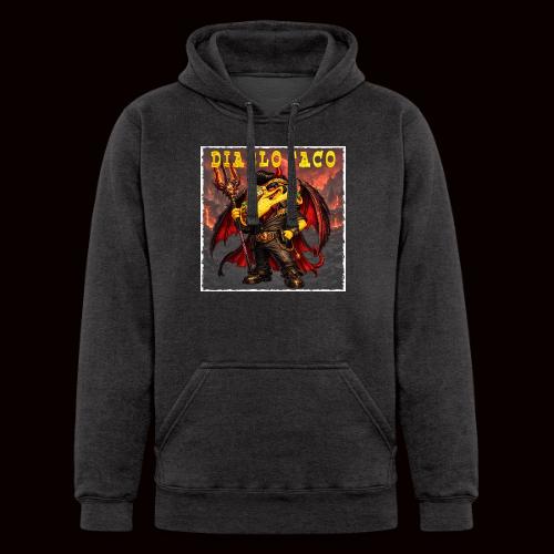 The Diablo Taco Spicy Demon Character - Unisex Heavyweight Hoodie