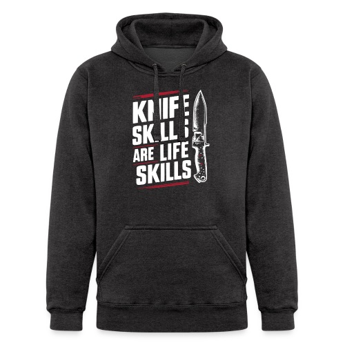 Knife skills are life skills - Unisex Heavyweight Hoodie