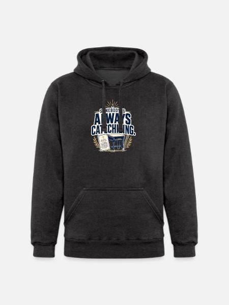 Somebody Is Always Catechizing Homeschool - Unisex Heavyweight Hoodie - charcoal grey
