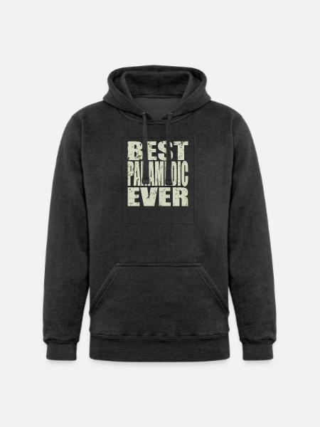 Best Paramedic Ever Paramedic Gift - Unisex Heavyweight Hoodie - charcoal grey