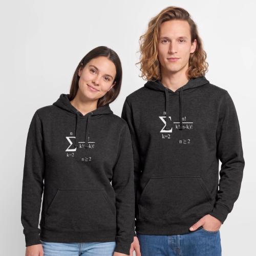 Poly Formula (white) - Unisex Heavyweight Hoodie
