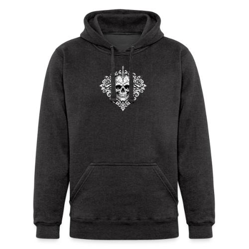 Gothic Filigree Skull - Unisex Heavyweight Hoodie