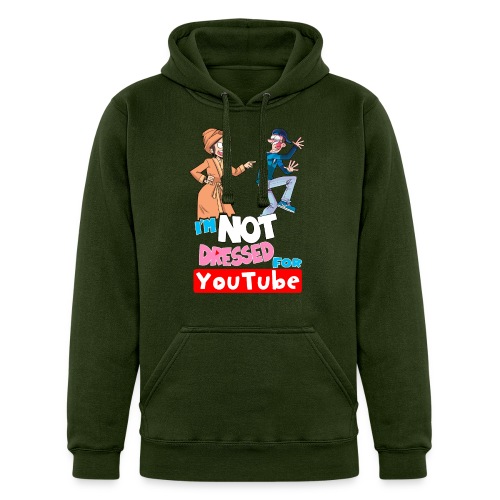 Not Dressed For Youtube! - Unisex Heavyweight Hoodie