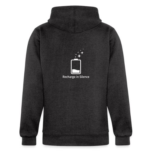 Silent Recharge Glow - Unisex Heavyweight Hoodie