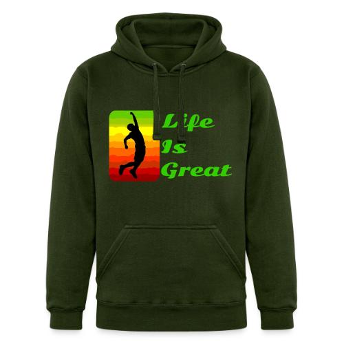 Life Is Great - Unisex Heavyweight Hoodie