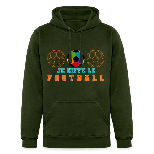 I love football - Unisex Heavyweight Hoodie