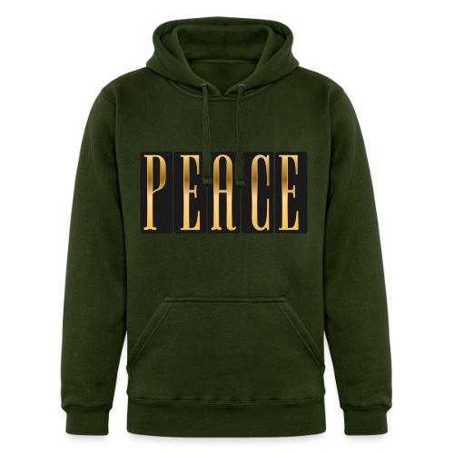 Peace in Gold - Unisex Heavyweight Hoodie