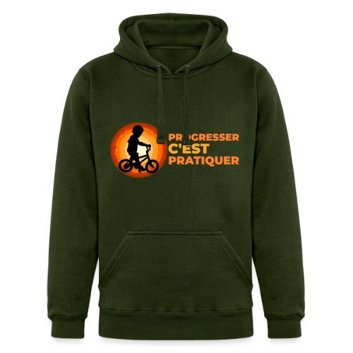On the Move Towards Progress - Unisex Heavyweight Hoodie