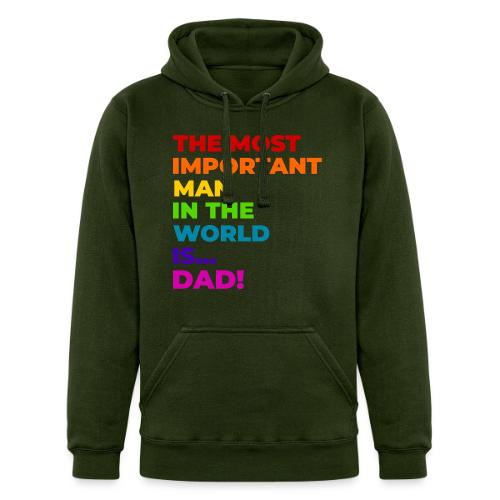 Dad: The Most Important Man in the World - Unisex Heavyweight Hoodie