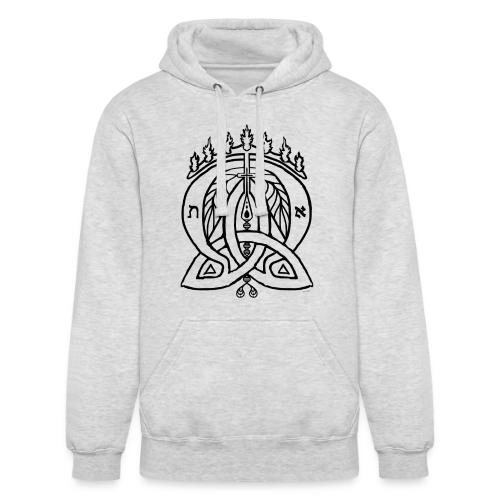 Alpha Omega Trinity - Unisex Heavyweight Hoodie