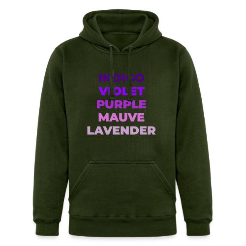 Shades of Purple - Unisex Heavyweight Hoodie