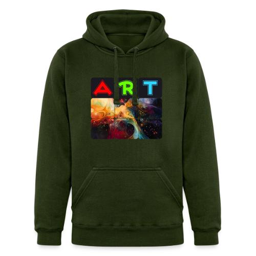 Waves of Art - Unisex Heavyweight Hoodie