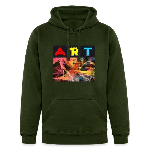 Chaotic Threads of Art - Unisex Heavyweight Hoodie