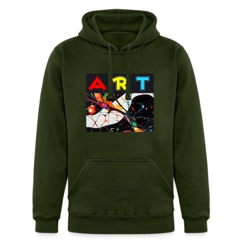 Art in Motion: Color Unleashed - Unisex Heavyweight Hoodie