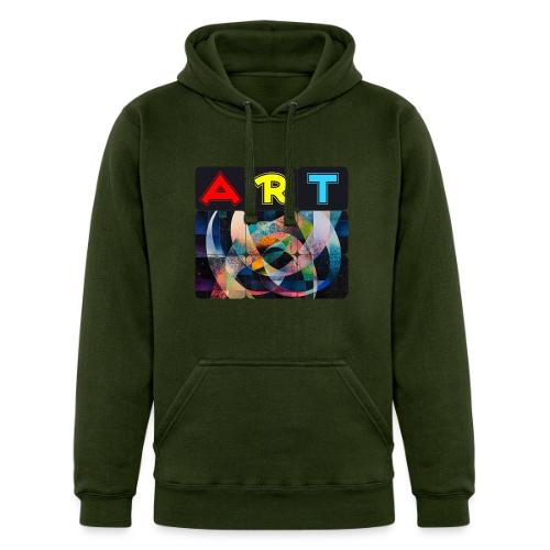 Art of Stripes and Shades - Unisex Heavyweight Hoodie
