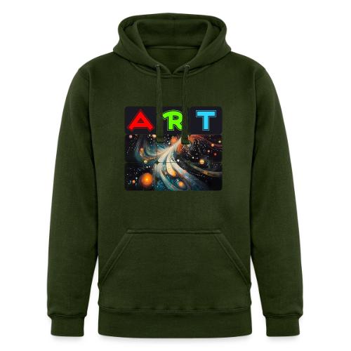Swirls of Colorful Art - Unisex Heavyweight Hoodie