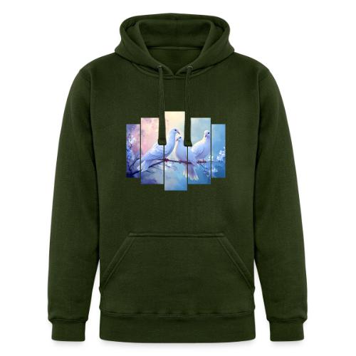 Symbols of Peace and Serenity - Unisex Heavyweight Hoodie