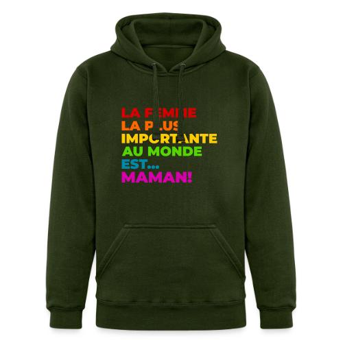 Maman : la femme la plus importante du monde - Unisex Heavyweight Hoodie