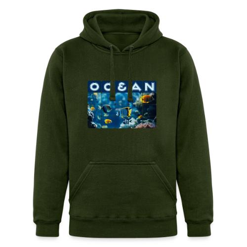 Ocean: Underwater Radiance - Unisex Heavyweight Hoodie