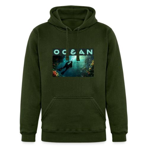 Ocean: Explorer of the Deep - Unisex Heavyweight Hoodie