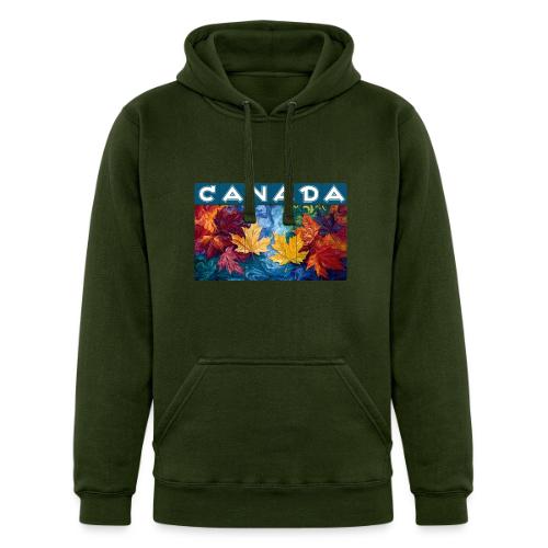 Canada in Brushstrokes - Unisex Heavyweight Hoodie