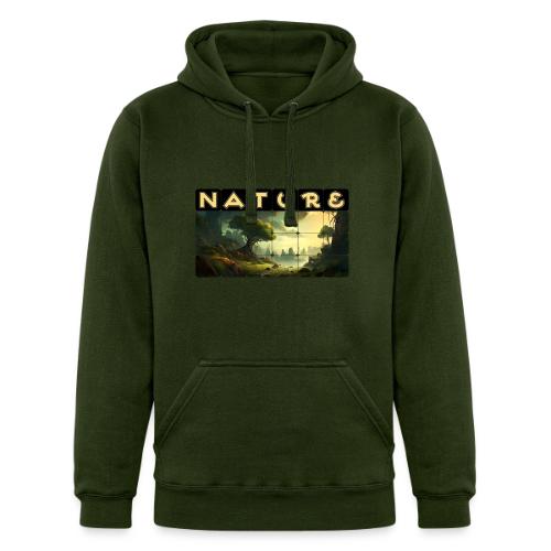 Whispers of Green Peaks - Unisex Heavyweight Hoodie