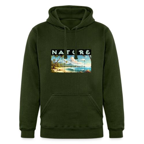 Nature: Sun-Kissed Shore - Unisex Heavyweight Hoodie