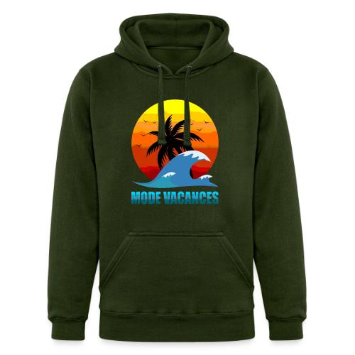 Vacation Mode: Tropical Escape - Unisex Heavyweight Hoodie