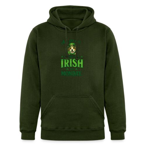 St. Patrick’s Day Dog T-Shirt – We’re All Irish - Unisex Heavyweight Hoodie
