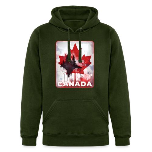 Canada's Maple Leaf Pride - Unisex Heavyweight Hoodie