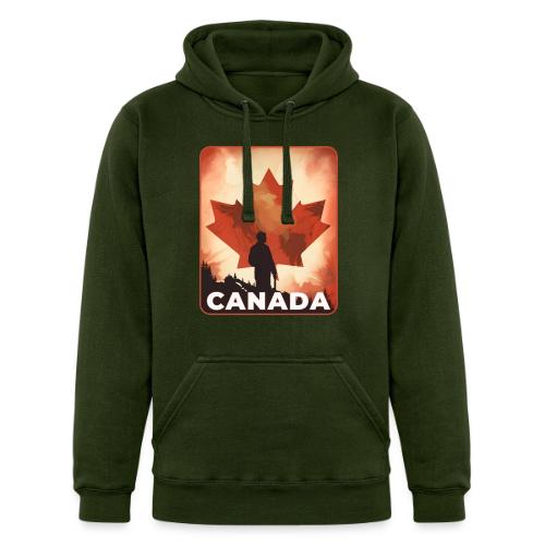 Canada Stands Tall - Unisex Heavyweight Hoodie