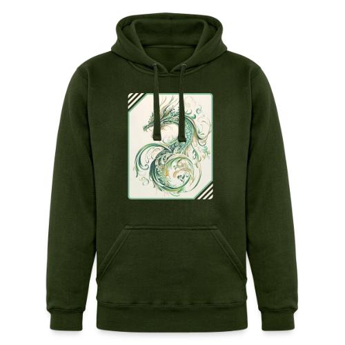 Brush of the Dragon - Unisex Heavyweight Hoodie