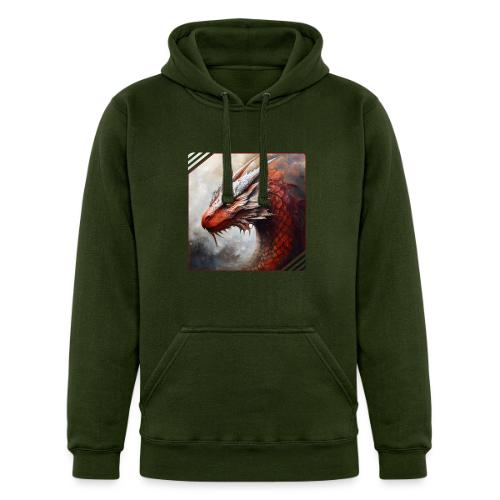 Mystic Dragon Realm - Unisex Heavyweight Hoodie