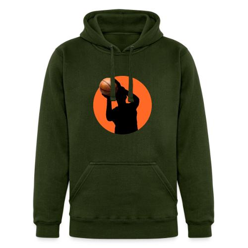 Basketball: Focused Precision - Unisex Heavyweight Hoodie
