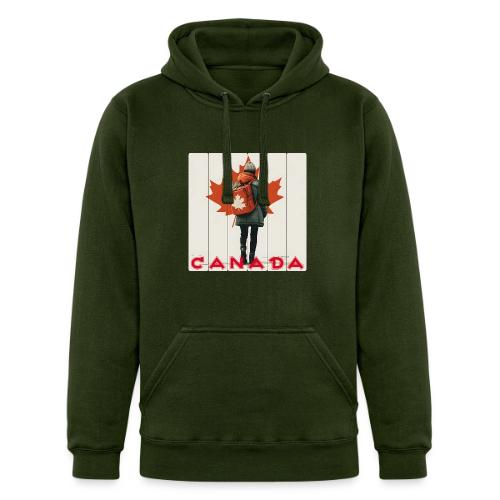 Canada: Proud Canadian Woman - Unisex Heavyweight Hoodie