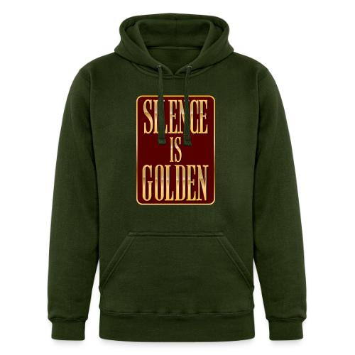 Silence Is Golden - Unisex Heavyweight Hoodie