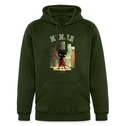 Cute Ninja Attack - Unisex Heavyweight Hoodie
