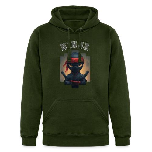 Cartoon Ninja Vibes - Unisex Heavyweight Hoodie