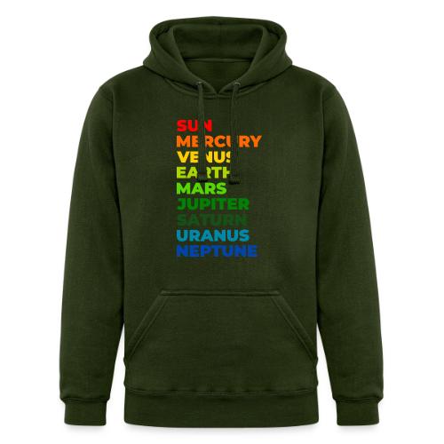 Color the solar system - Unisex Heavyweight Hoodie