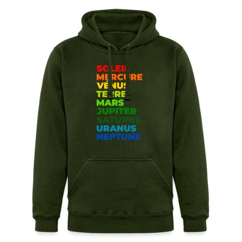 Solar System in Color - Unisex Heavyweight Hoodie