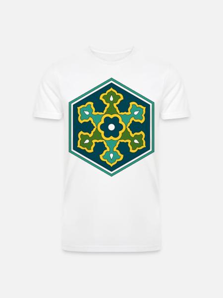 Ottoman Turkish - Men’s Tri-Blend Organic T-Shirt - white