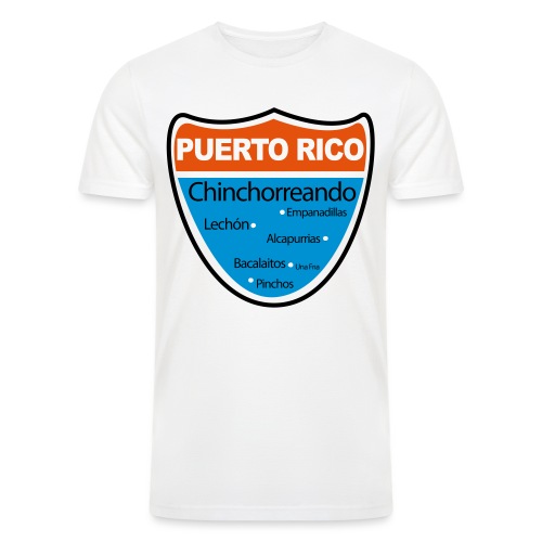 Chinchorreando en Puerto Rico - Men’s Tri-Blend Organic T-Shirt