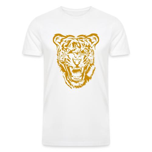 Roar into Adventure: Discover Tiger Souvenirs - Men’s Tri-Blend Organic T-Shirt