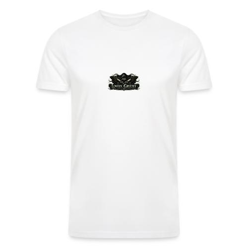 Lovely Grizzly logo - Men’s Tri-Blend Organic T-Shirt