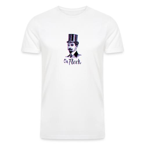 On Fleek Mustache Man - Men’s Tri-Blend Organic T-Shirt