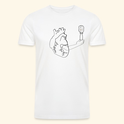 Wounded Heart - Men’s Tri-Blend Organic T-Shirt
