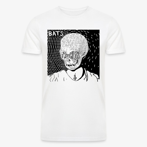 BATS TRUTHLESS DESIGN BY HAMZART - Men’s Tri-Blend Organic T-Shirt