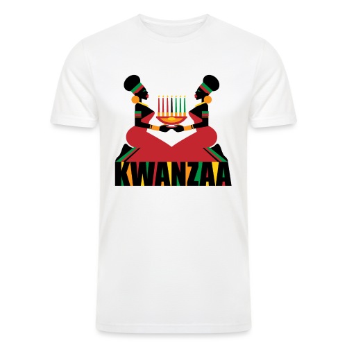 Kwanzaa - Men’s Tri-Blend Organic T-Shirt