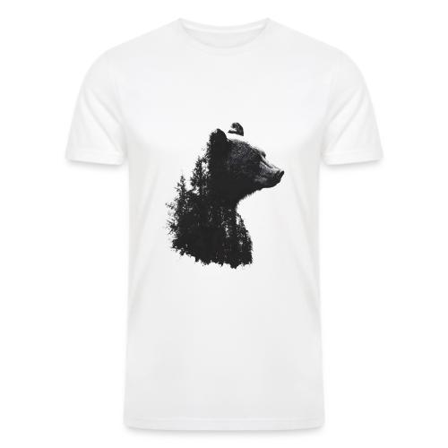 Forest Within the Bear - Men’s Tri-Blend Organic T-Shirt